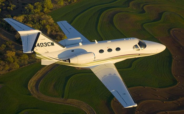 PrivateFly's Mustang aircraft takes guests on day trips from London to the Château Pichon-Longueville in the south of France.