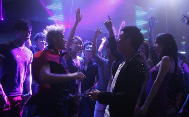 Trendy Hongkongers party the night away in a scene from director Wilson Chin's Lan Kwai Fong 2. Photo: SMP