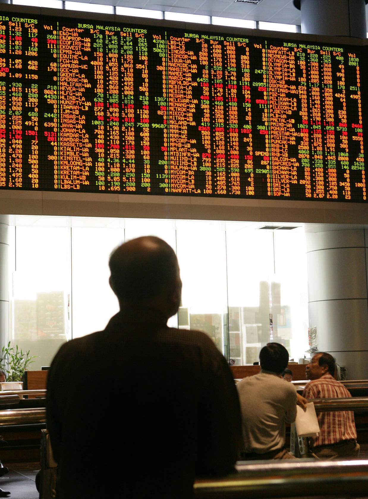 The strong showing of the Bursa Malaysia did not come as a surprise.Photo: Bloomberg