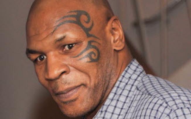 Former heavyweight boxing champion Mike Tyson. Photo: AFP