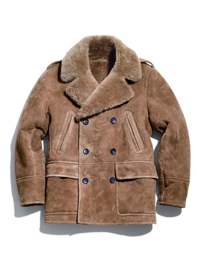 Astor shearling coat (HK$26,700) by Coach