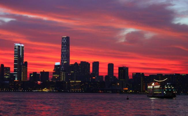 A view of Victoria Harbour, August 25, courtesy of SCMP reader David Akast