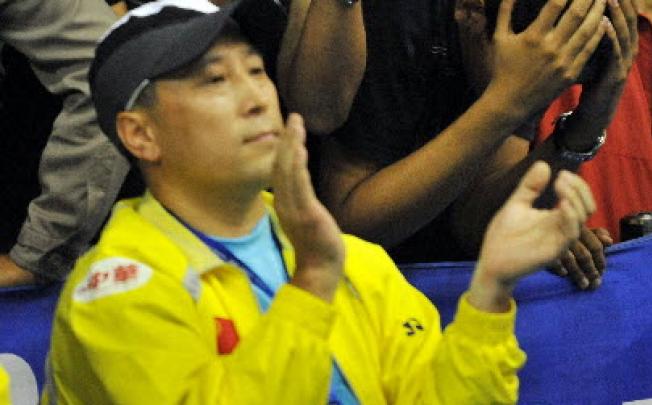 Li Yongbo, general coach of China’s badminton team. Photo: AFP