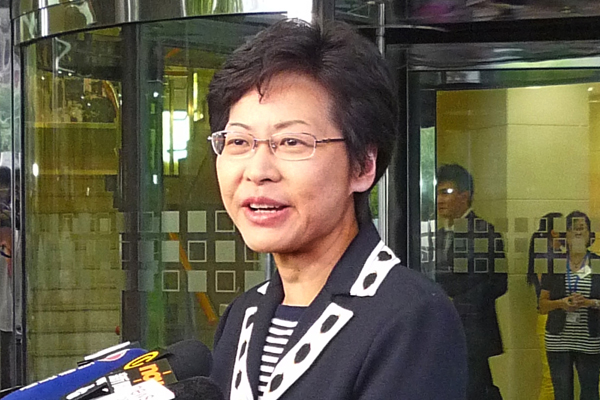 Chief Secretary Carrie Lam Cheng Yuet-ngor. Photo: Colleen Lee
