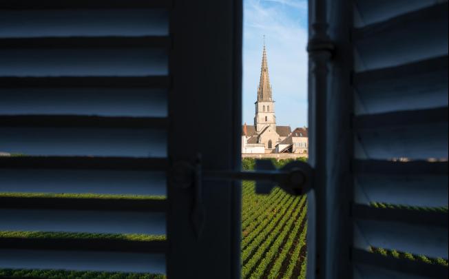 A glimpse of the church in Meursault. Photos: Michel Joly