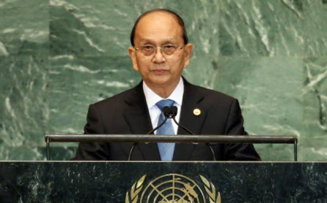 Myanmar’s President Thein Sein. Photo: AFP