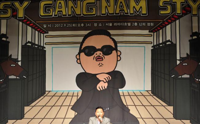 South Korean singer Park Jae-sang, also known as Psy, shot to international fame when his 'Gangnam Style' video went viral shortly after being posted on YouTube in mid-July. Photo: AFP