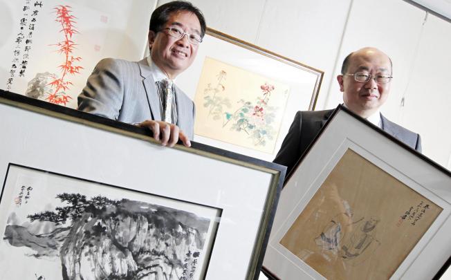 Collectors John Tong and Herman Tsoi. Photo: Dickson Lee