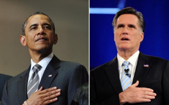 Barack Obama and Mitt Romney are to have their first of three debates on Wednesday. Photo: AFP