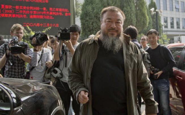 Chinese artist Ai Weiwei. Photo: AP
