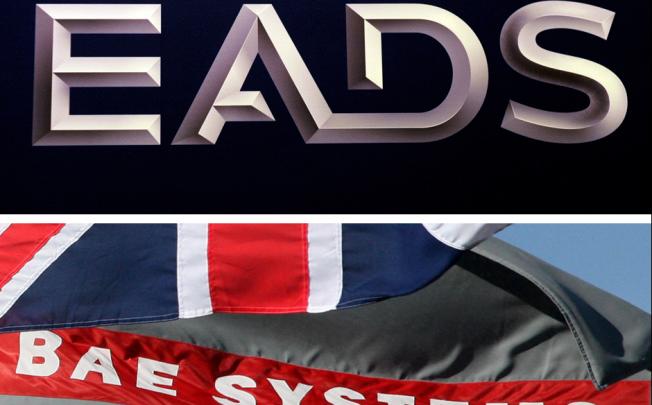   The deadline for BAE Systems and EADS to confirm a merger is just hours away. Photo: AFP 