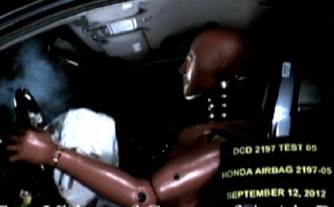 The fake airbags cost about a tenth of the legitimate ones.