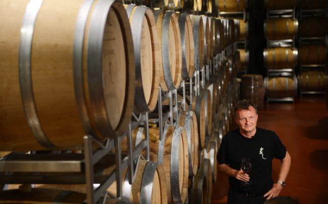 Walter Friedl, the Austrian co-owner of Lacerta winery. Photo: AFP