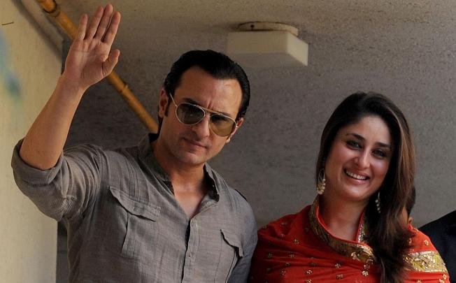 Saif Ali Khan and Kareena Kapoor. Photo: AFP