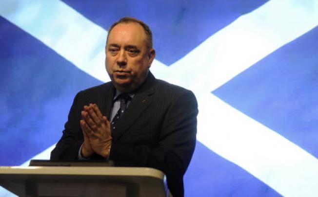 Scotland's First Minister Alex Salmond. Photo: AFP