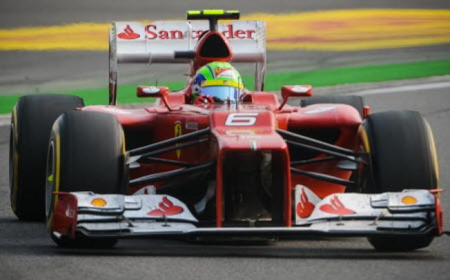Ferrari driver Felipe Massa of Brazil. Photo: AFP