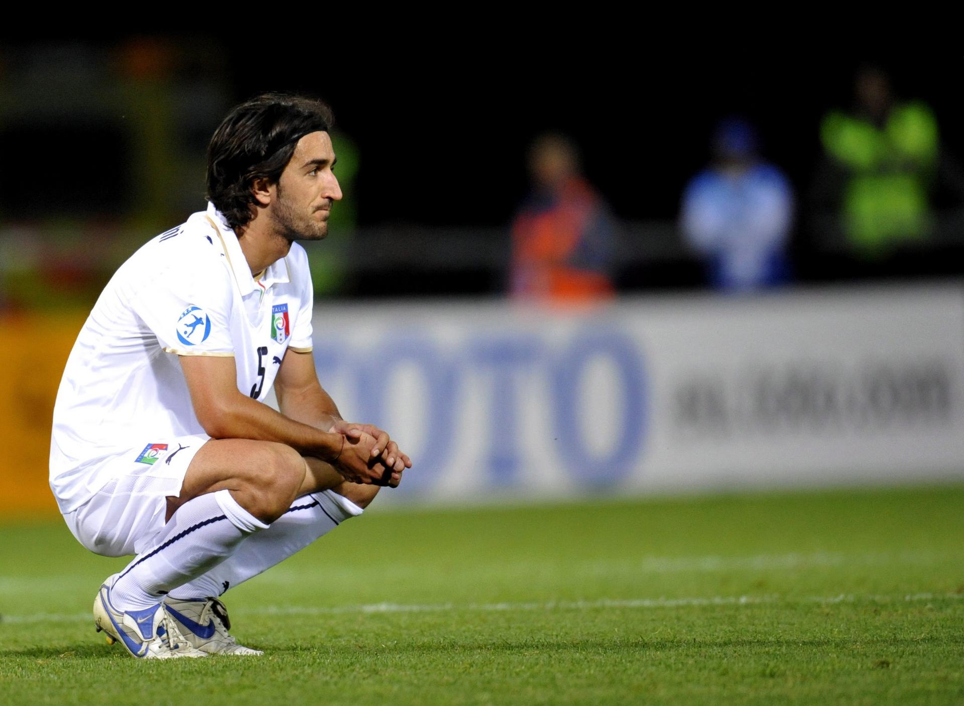 Italian soccer player Piermario Morosini who died of cardiac arrest during a Serie B match in April. Photo: EPA