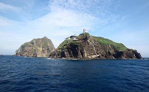 Dokdo or Takeshima islands are claimed by South Korea and Japan. Photo: Xinhua