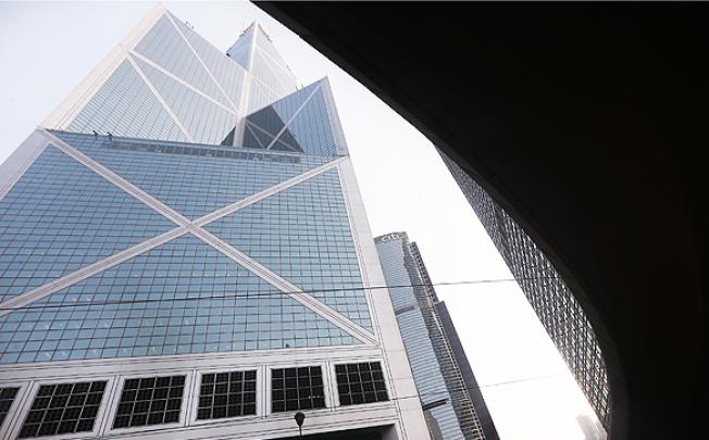 Bank of China Tower in Central. Photo: Sam Tsang
