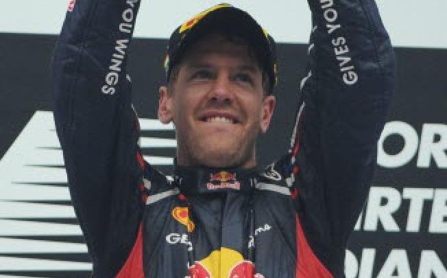 Sebastian Vettel. Photo: Xinhua