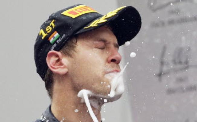 Red Bull driver Sebastian Vettel of Germany. Photo: AP