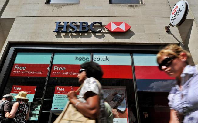 HSBC says it achieved cost savings of US$500 million in the third quarter. Photo: AFP