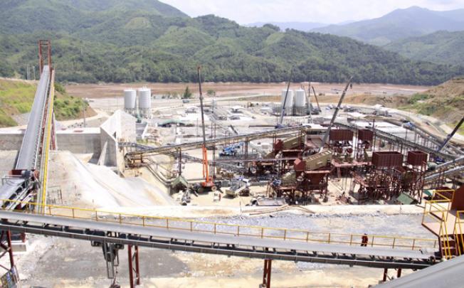 The site of the controversial Xayaburi dam. Photo: EPA