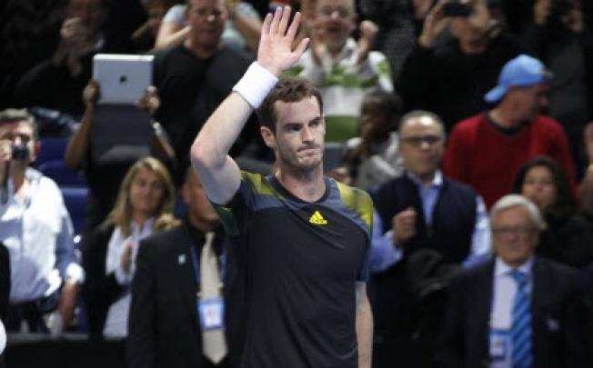 Andy Murray has reached the semi-finals of the ATP World Tour Finals. Photo: AP