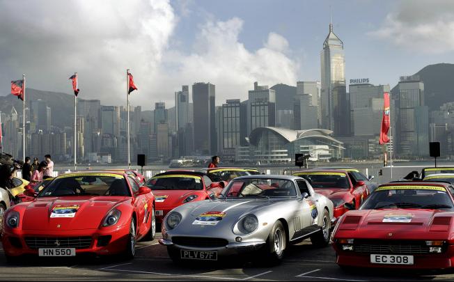 Ferraris in Hong Kong mark the car's 60th anniversary in 2007. Photos: AFP, Jonathan Wong (x2), David Wong, Sam Tsang, Xinhua