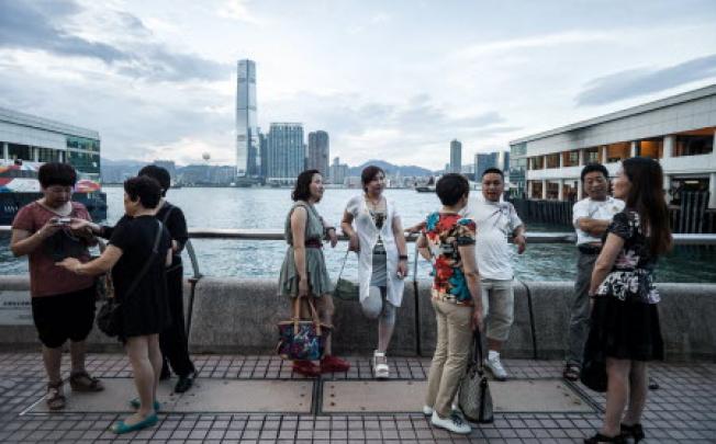 Hong Kong’s economy returned to modest growth in the third quarter. Photo: AFP