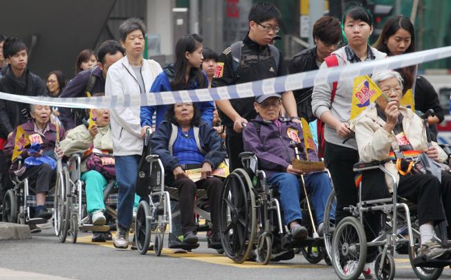 Secretary for Labour and Welfare Matthew Cheung Kin-chung announced a means-tested old age allowance to help those over 65.