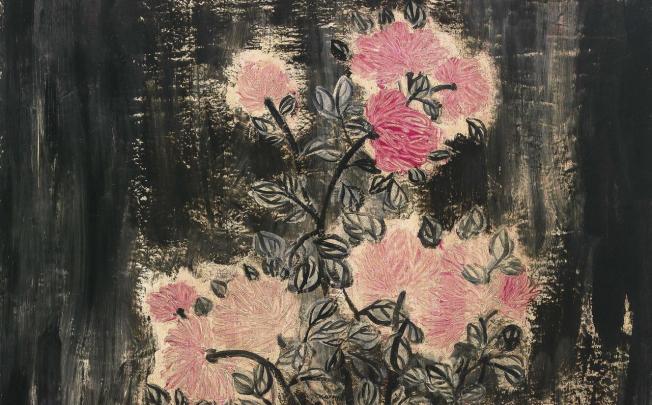 Pot de chrysanthèmes roses by Chinese painter Sanyu (1901-1966) is expected to fetch up to HK$20 million at the auction.