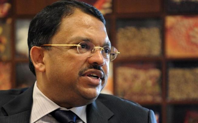 Sunny Verghese, group managing director and chief executive of Olam International. Photo: AFP