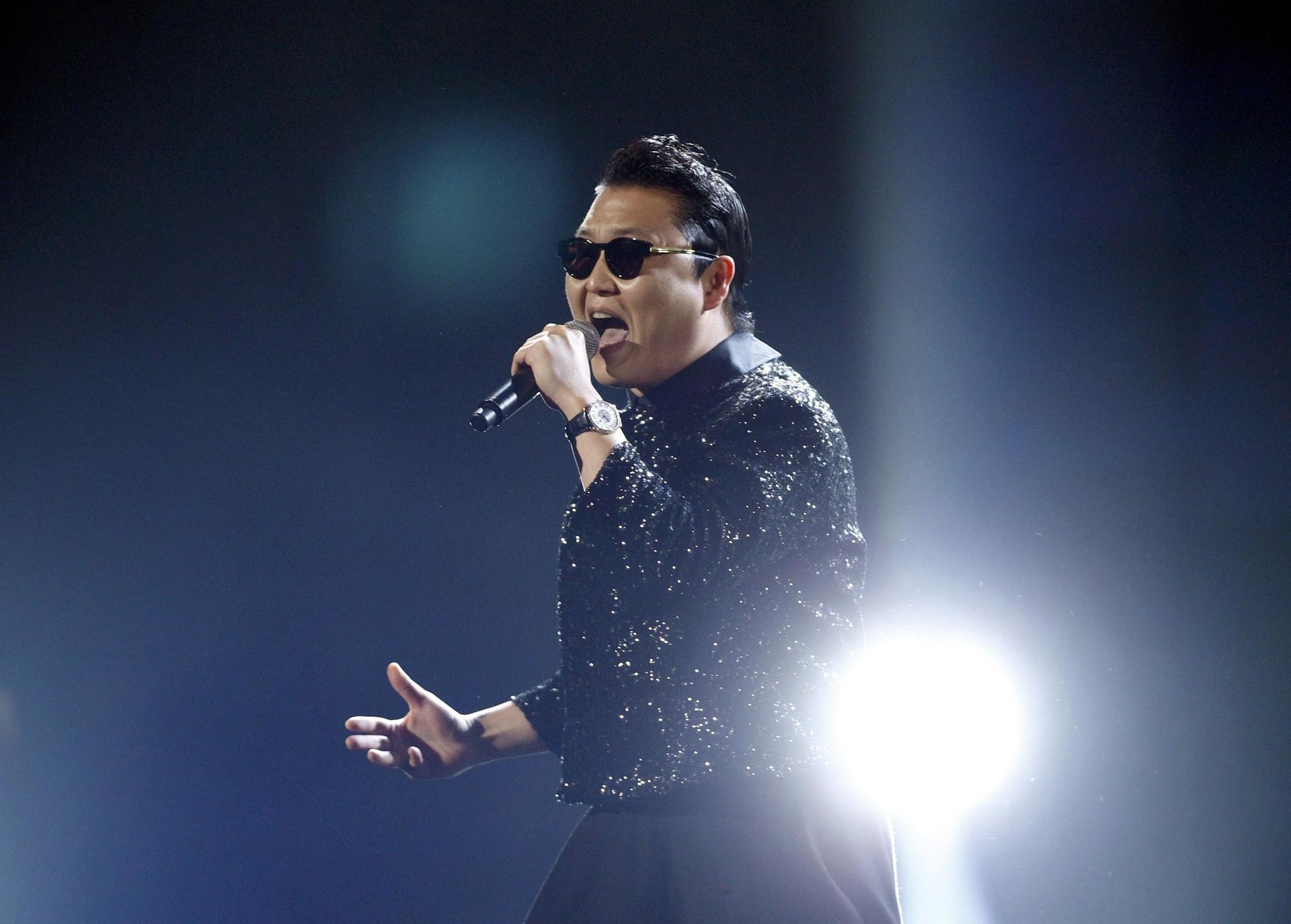 Psy, of Gangnam Style fame, will perform at Mama. Photo: Reuters