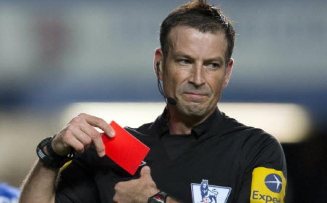 Referee Mark Clattenburg. Photo: AFP