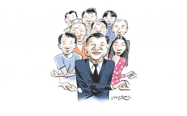 Xi Jinping looks like he can create a bond with the people of China.