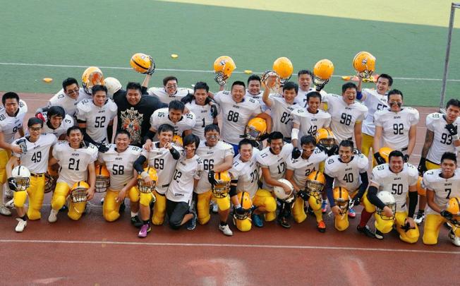 The Guangzhou Goats are an almost all-Chinese team who are looking forward to the NFL Experience event. Photo: SMP
