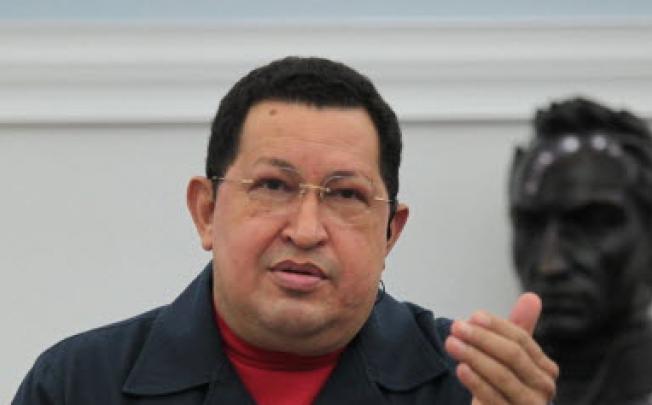 Venezuela's President Hugo Chavez . Photo: AP