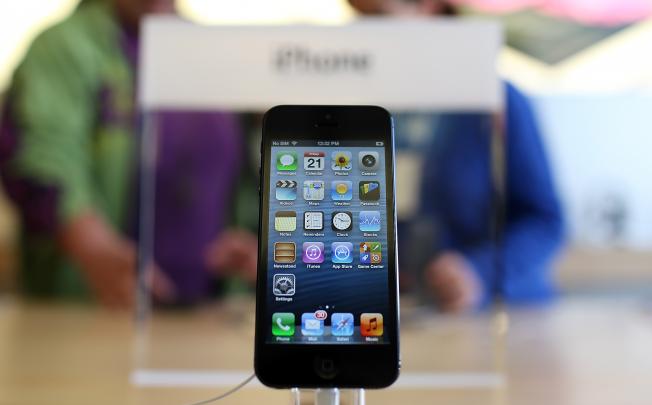  A new iPhone 5. Photo: AFP