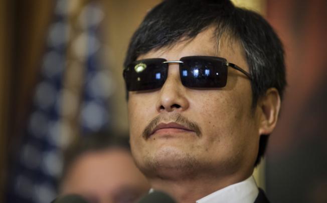 Chinese civil rights activist Chen Guangcheng. Photo: EPA