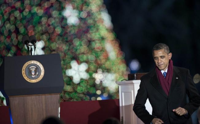 US President Barack Obama included a modest amount of fiscal stimulus in his initial budget offer. Photo: AFP
