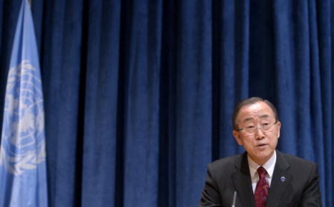 UN Secretary General Ban Ki-Moon. Photo: Xinhua
