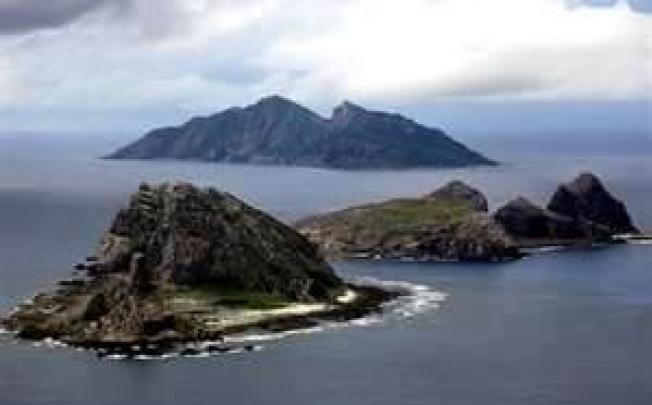 The Senkaku islands, which China calls the Diaoyus. Photo: AP