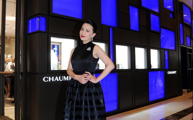 A sparkling Carina Lau at the Chaumet store. Photo: SCMP