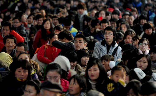 Over the past 30 years, China's urban population has increased by 500 million and it is planning to add another 300 million by 2030. Photo: AFP