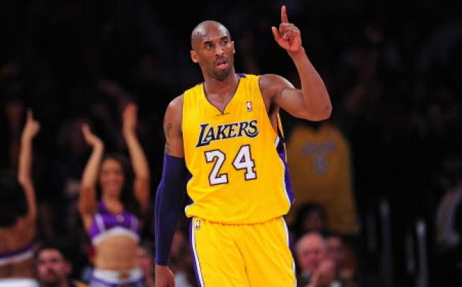 Los Angeles Lakers' player Kobe Bryant. Photo: AFP