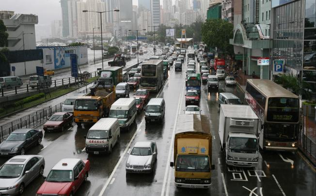 Increasing traffic congestion in Hong Kong. Photo: Dickson Lee