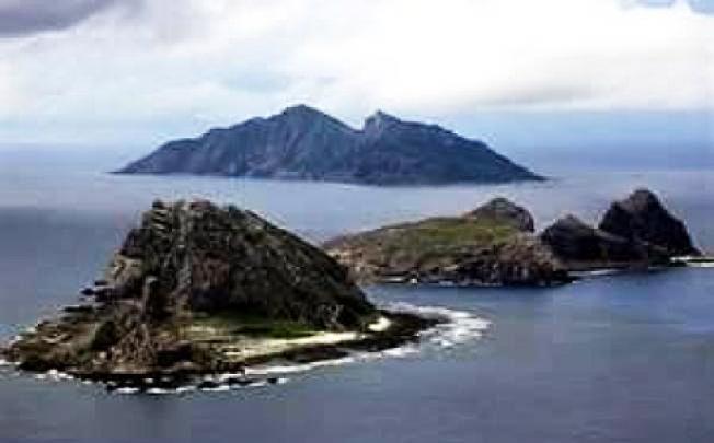 The islands known as the Diaoyus in China and the Senkakus in Japan. Photo: AP