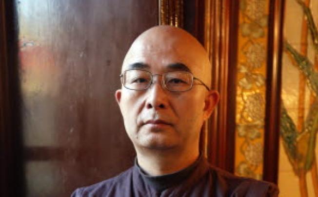 Chinese dissident writer Liao Yiwu. Photo: AFP