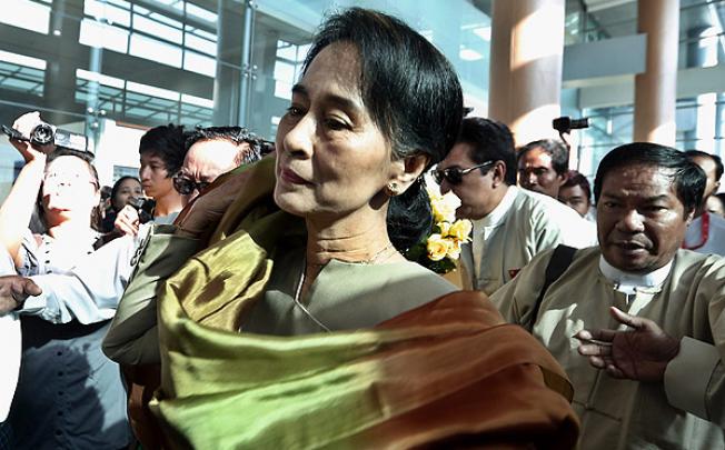 Myanmar opposition leader Aung San Suu Kyi. Photo: EPA